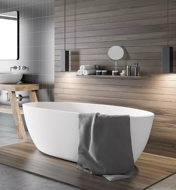 Bathroom Remodel Bathtub in Clare, MI