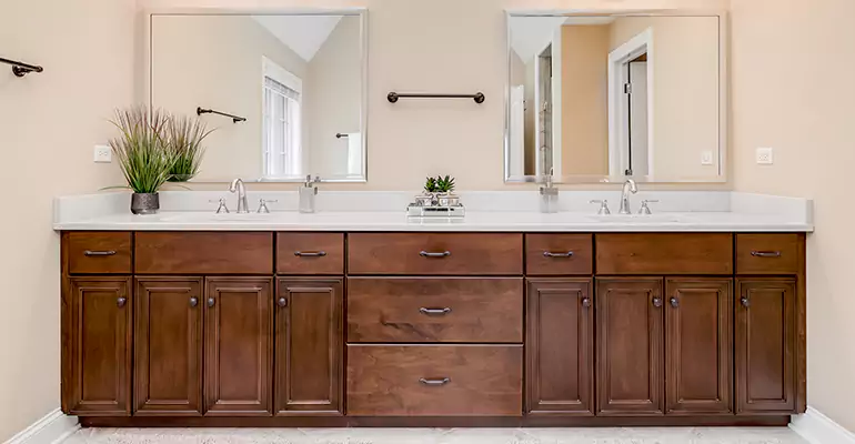 Bathroom Cabinet Renovation in Clare