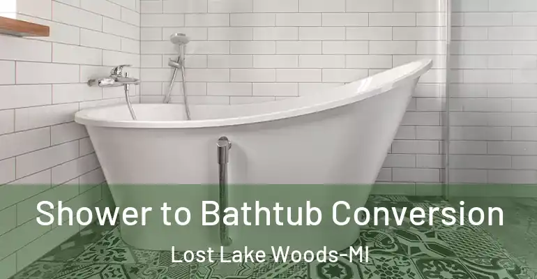 inner Bathroom imggen Shower to Bathtub Conversion Lost Lake Woods-MI