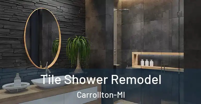 inner Bathroom imggen Tile Shower Remodel Carrollton-MI