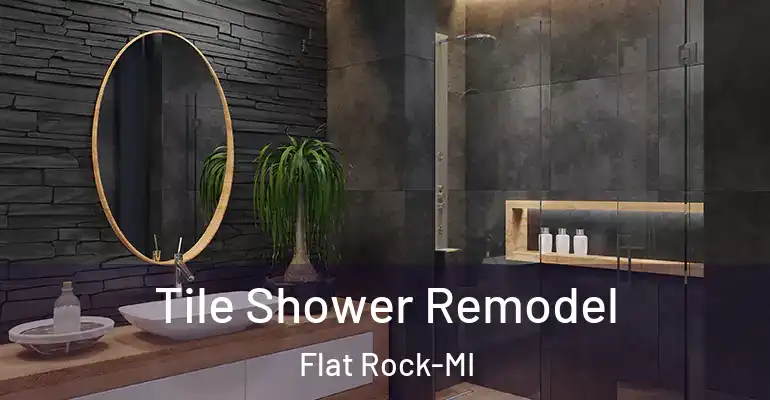 inner Bathroom imggen Tile Shower Remodel Flat Rock-MI