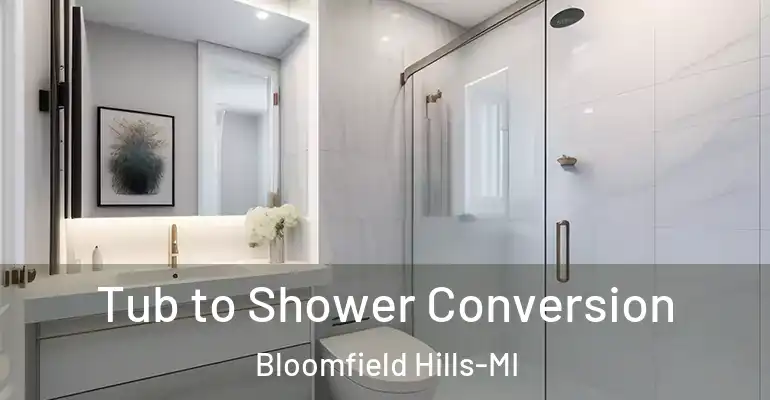 inner Bathroom imggen Tub to Shower Conversion Bloomfield Hills-MI