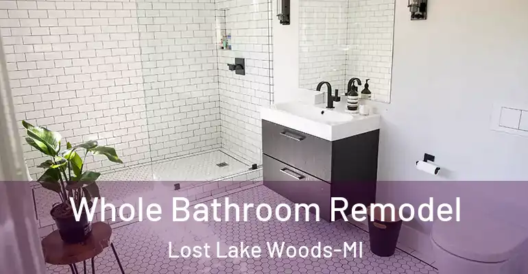 inner Bathroom imggen Whole Bathroom Remodel Lost Lake Woods-MI